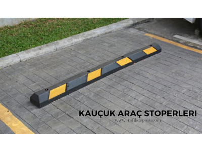 Kauçuk Otopark Araç Park Stoperi