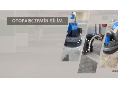 Otopark, Beton Zemin Silim, Beton Pralatma