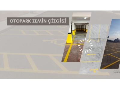 Otopark Zemin Çizgisi Çizgileri